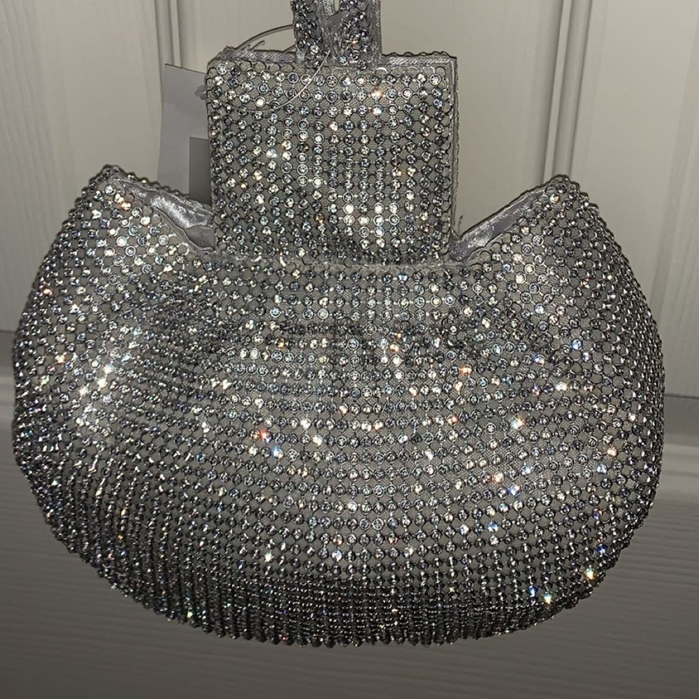 bling clutch bag